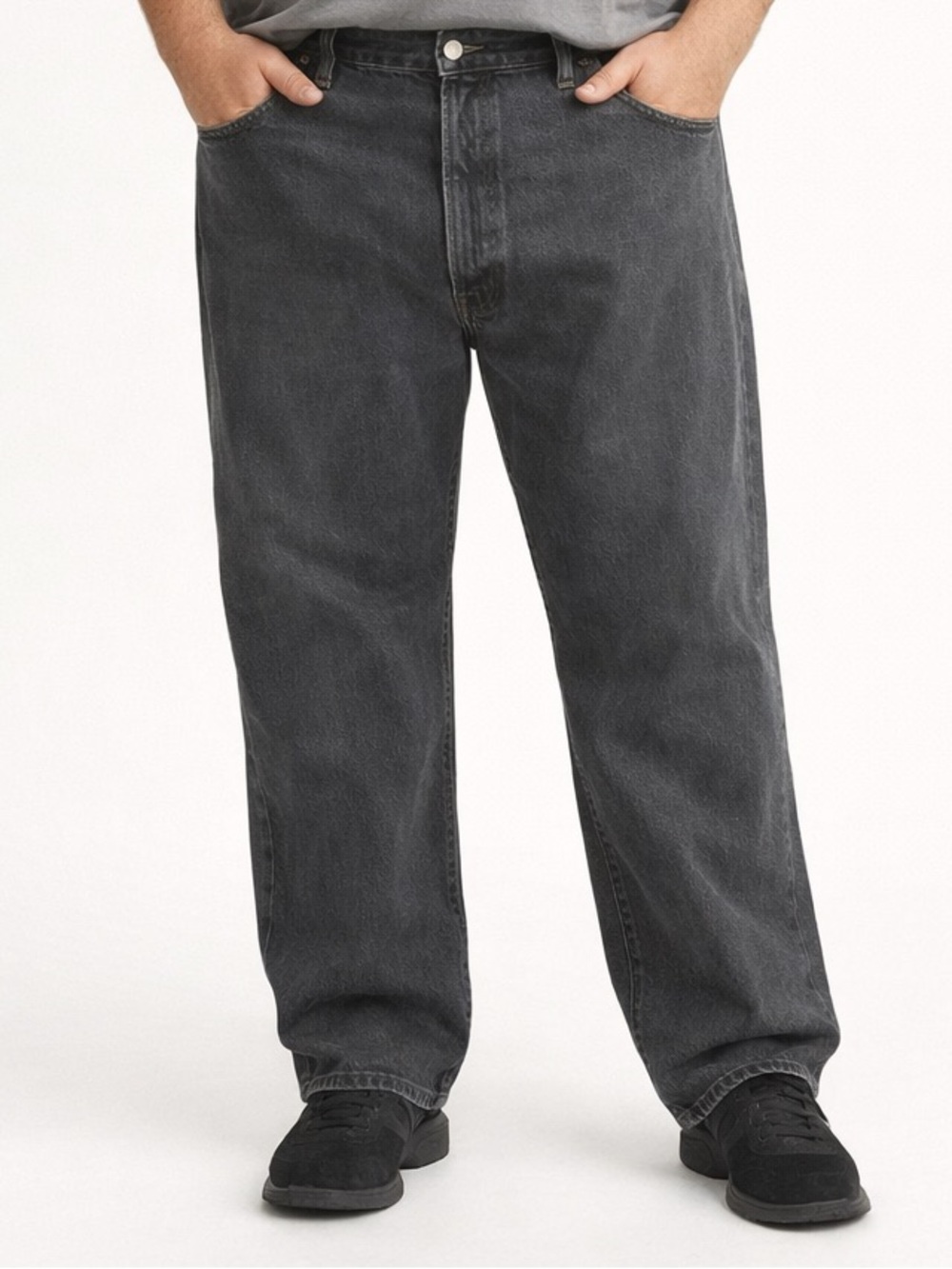 Levi's Relaxed Fit Men's Jeans - Charcoal Gray 40x32